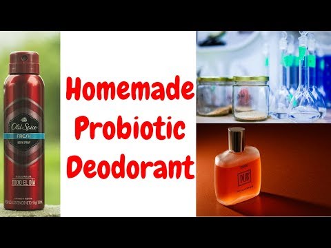 Homemade Probiotic Deodorant