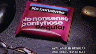 No Nonsense Pantyhose Commercial, Mar 29 1993