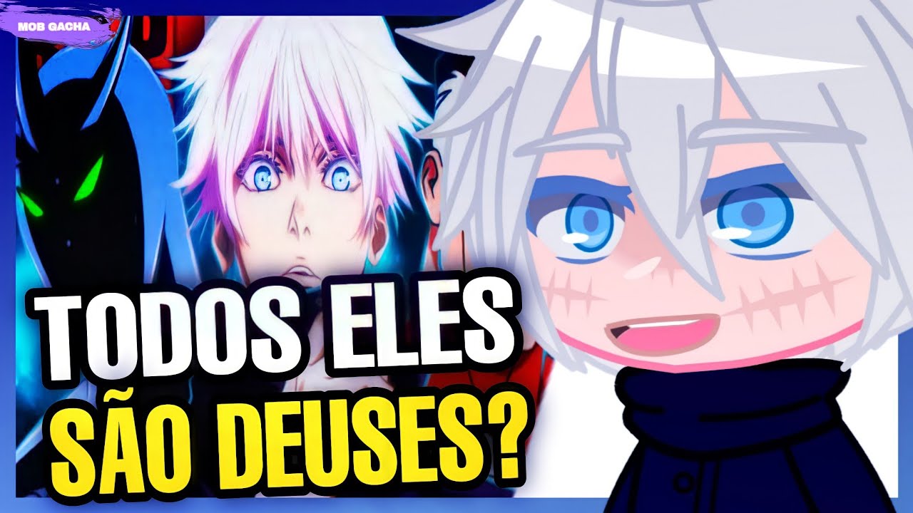 PERSONAGENS DE ANIMES REAGINDO AO RAP ( EU SOU UM DEUS 2 ) | GACHA CLUB