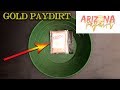 Gold Prospecting at Home #53 - Arizona Gold Paydirt from ebay