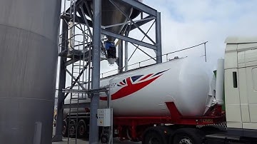 Bulk Out-loading Silo for Recycled Plastics