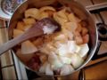 Massaman Curry with Chicken and Potatoes. - Cooking