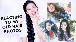 Reacting To My Old Hair Photos- Ft . My Dogs Barking Beautyklove