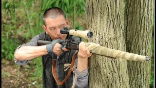 Anti-Japanese Kung Fu Film! Chinese sharpshooter takes on three Japanese snipers single-handedly