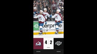 Avalanche top Kings 4-2 | Highlights