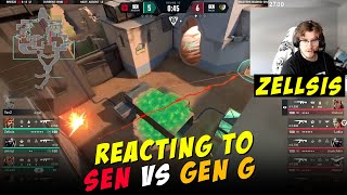 Zellsis Reacts To SEN VS GEN G