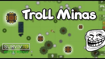 TROLLING WITH MINES! XD | Surviv.io