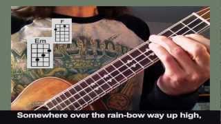 Some Where Over the Rainbow with a UKE
