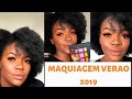 MAQUIAGEM VERÃO 2019 PARA PELE NEGRA