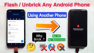 How To Flash Android Phone Without PC. Unbrick Any Android Device. Fix System Has Been Destroyed screenshot 3
