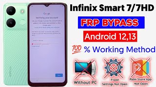 Infinix Smart 7/7HD Frp Bypass 2026 | Infinix Smart 7 Frp Remove | Smart 7 Google Bypass Without Pc 