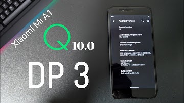 Xiaomi Mi A1 : Android Q 10.0 DP 3 With May Update What