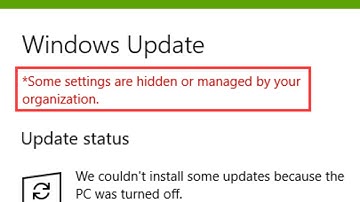 Fix Some settings are hidden or managed by your organization Error Locscreen in Windows 10 / 11