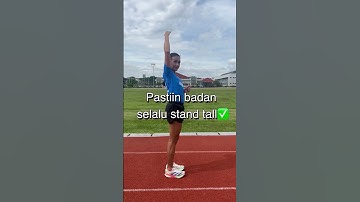 POSTURE TUBUH YANG BENAR SAAT LARI! #fitwithmel #tipslari #olahragalari