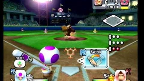 Mario Super Sluggers VS: Game 2 (2/2)