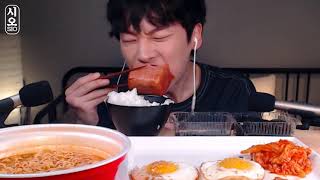 MUKBANG / KOREAN HOME FOOD EATING SOUNDS SO DELICIOUS... screenshot 4