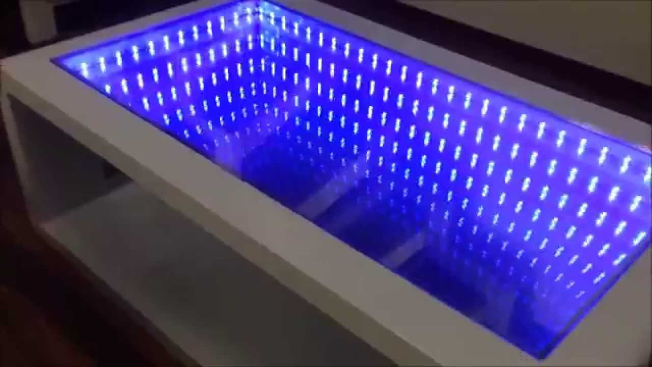 Infinity Mirror Table Self Made