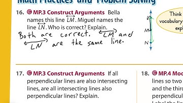 Lesson 16-1 Lines 4th Grade EnVision Math