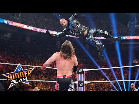 Ricochet jumps off The O.C. to take down AJ Styles: SummerSlam 2019 (WWE Network Exclusive)