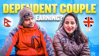 Study in the UK : Student / Dependent Visa Couple Interview Earning? Jobs