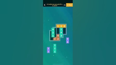 Flow Fit Sudoku Intro Level 11