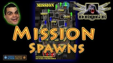 MW3 Spawns Map - Mission Callouts & Spawns