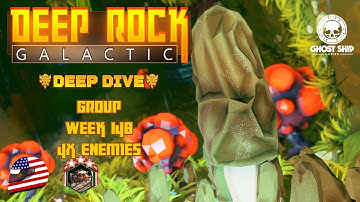 Deep Rock Galactic — Group Deep Dive 4x Enemies Mod [Week 148] (Everlasting Ditch) Fungus Bogs