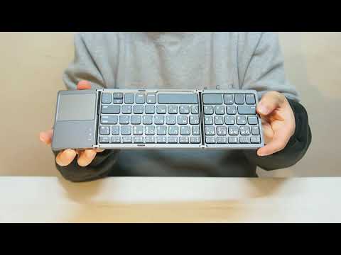 아이노트 X-Folding Touch Pro 접이식 블루투스 키보드 개봉기와 사용기