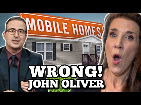 INSULTING Mobile Home Rant By John Oliver  Real Estate Agent Reacts