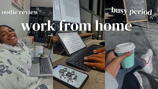 WFH DAY IN THE LIFE | 7:30am-5:30pm + The Oodie Review