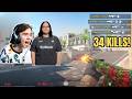 34 KILLS TEAMMATES! 🔥 donk &amp; magixx DOMINATE CS2 FACEIT! (Voice Comms &amp; DONK POV)