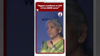 FM Nirmala Sitharaman stresses significance of SIDBI #NirmalaSitharaman #shorts