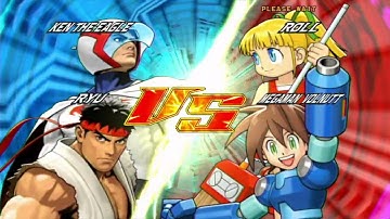 Tatsunoko vs. Capcom: UAS (Wii) Arcade as Ryu/Ken the Eagle