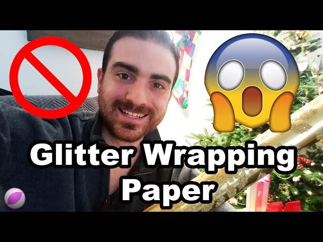 In Colorful Waters: The Glitter Wrapping Paper Dilemma