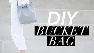 How to Make a Bucket Bag (Mansur Gavriel style) | WITHWENDY