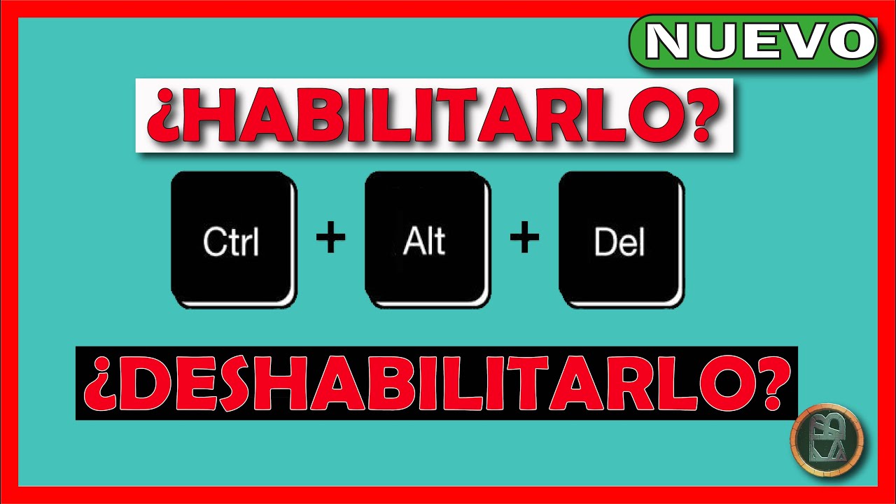 Cómo HABILITAR o DESHABILITAR el inicio de sesión seguro CTRL+Alt+Del ...