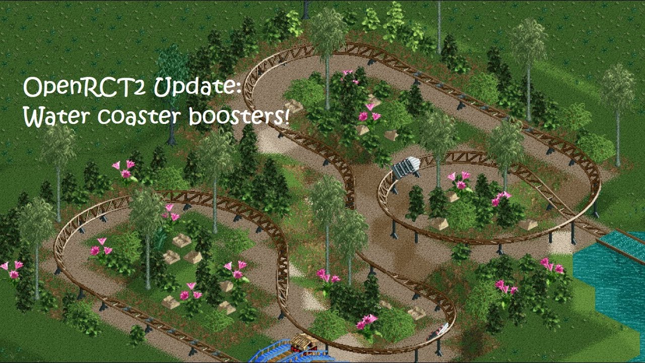 RCTW - Post-Release Update #5 - Water Features! - RollerCoaster Tycoon -  The Ultimate Theme park Sim