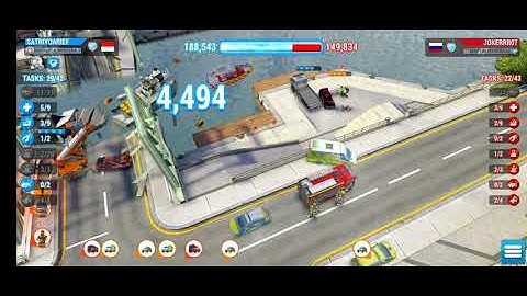 Emergency HQ. Bridge collapses on ship