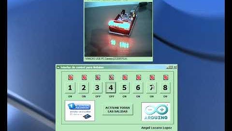 Visual Basic + Arduino MEGA 2560 (Control de salidas desde pc)