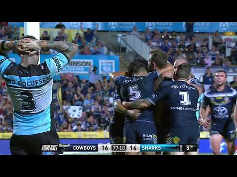 NRL Highlights: North Queensland Cowboys v Cronulla Sharks - Round 1