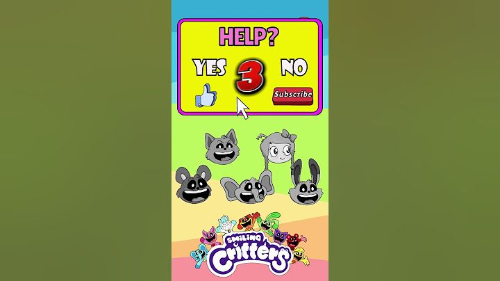 Please help me pass the IQ Test Level 999 #5 - Smiling Critters Poppy Playtime Chapter 3 #short