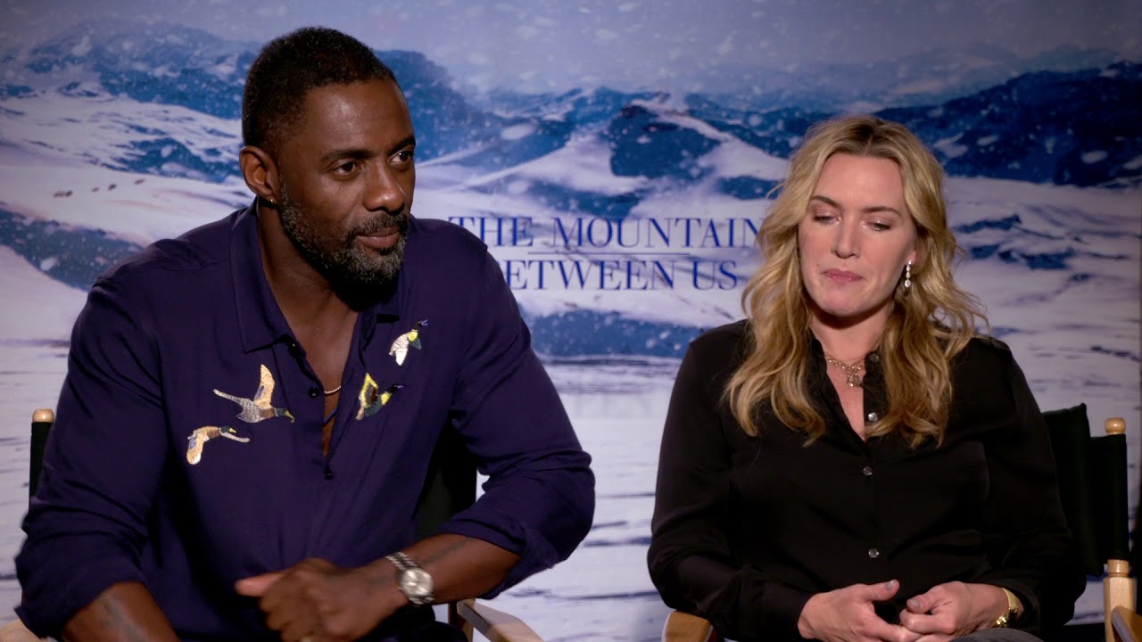 The Mountain Between Us Interviews Idris Elba & Kate Winslet YouTube The Mountain Between Us Interviews Idris Elba & Kate Winslet YouTube