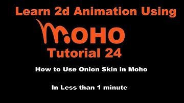 24  How to Use Onion Skin in Moho #mohoanimation #mohopro #animationtutorials #2danimation