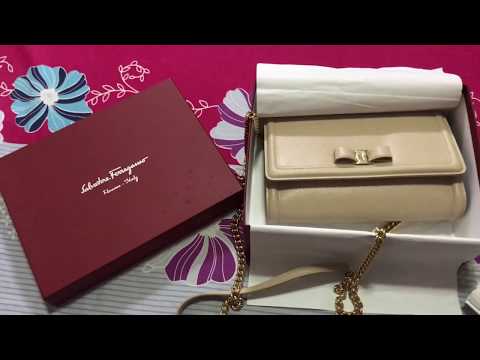 Unboxing Salvatore Ferragamo Vara Mini Bag