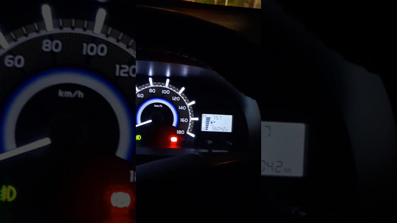 Tampilan Lampu Speedometer Avanza Veloz