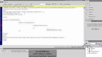Ajax Jquery Floating (Kayan) Alan Yapımı - .mp4