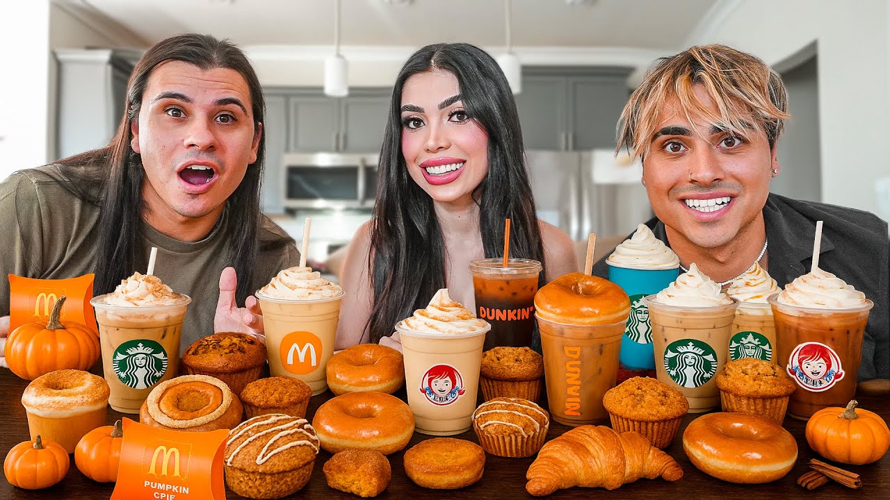 We Tried EVERY Fall Fast Food Item 🍂