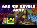 Are Geometry Dash Levels Art?