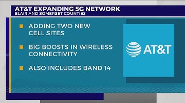 AT&T adds two new cell sites in Central Pennsylvania