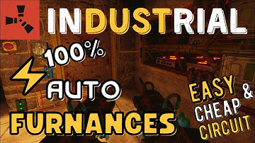 RUST | 💡BEST⚡AUTO FURNACES CIRCUIT